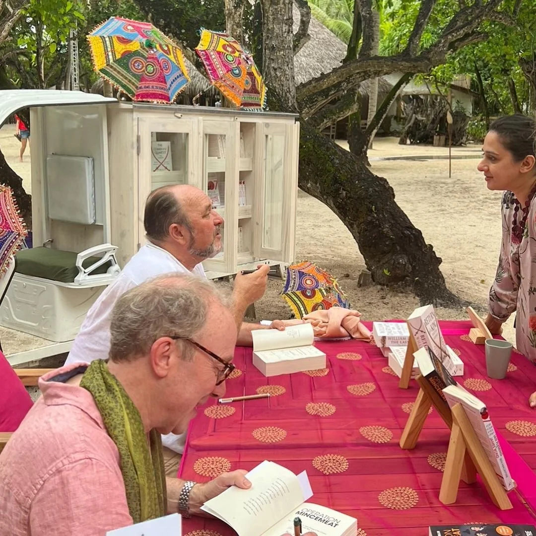 JLF Maldives event scene