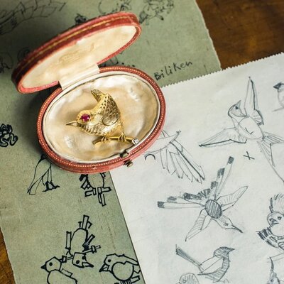 Cartier Bird Brooch