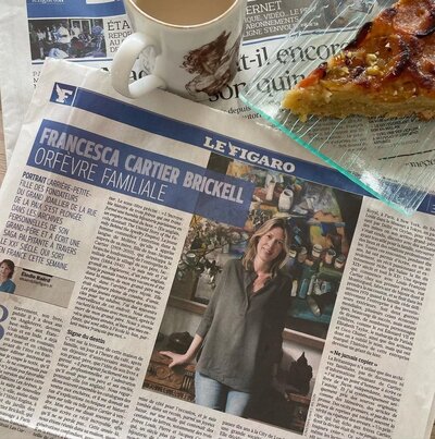 Les Cartier în Le Figaro