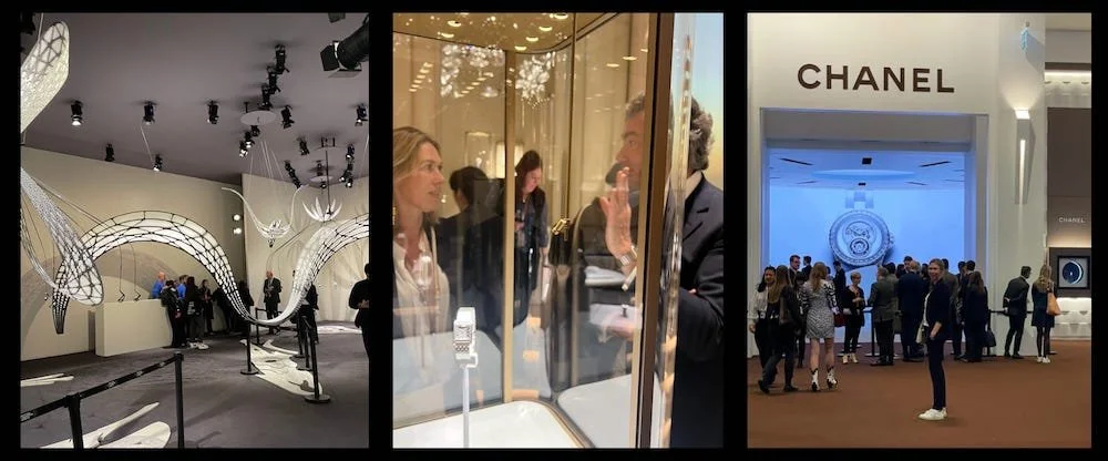 منحوتات طائرة في Hermès وTank Normale الجديدة من كارتييه وحشود Chanel