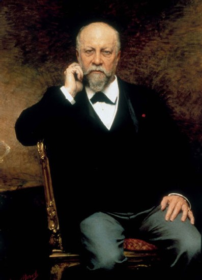 Frédéric Boucheron (1830–1902), founder of Boucheron at Place Vendôme — contemporary rival to Cartier and fellow jeweller to European royalty