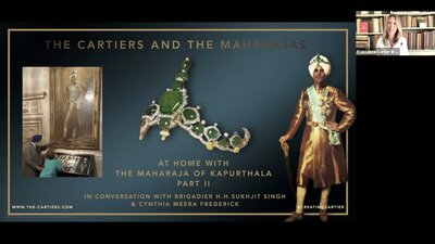 webinars — "The Cartiers와 Maharajas - Part II"
